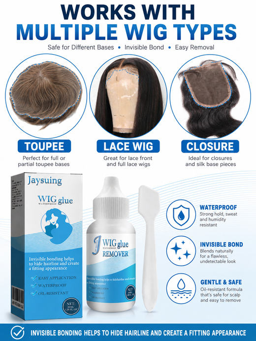 Waterproof Lace Wig Glue — Invisible Hold 38ml