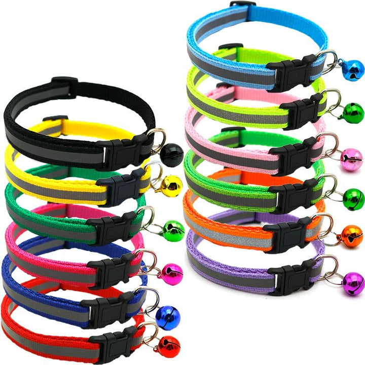 Reflective Pet Collar for Safer Low-Light Evening Walks