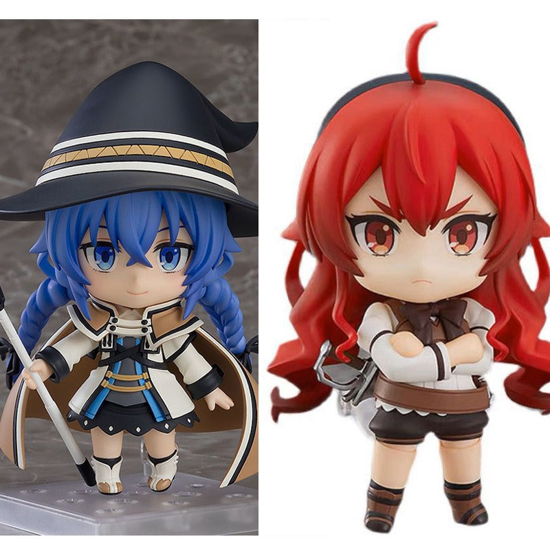 Anime Character Figure With Interchangeable Face Parts