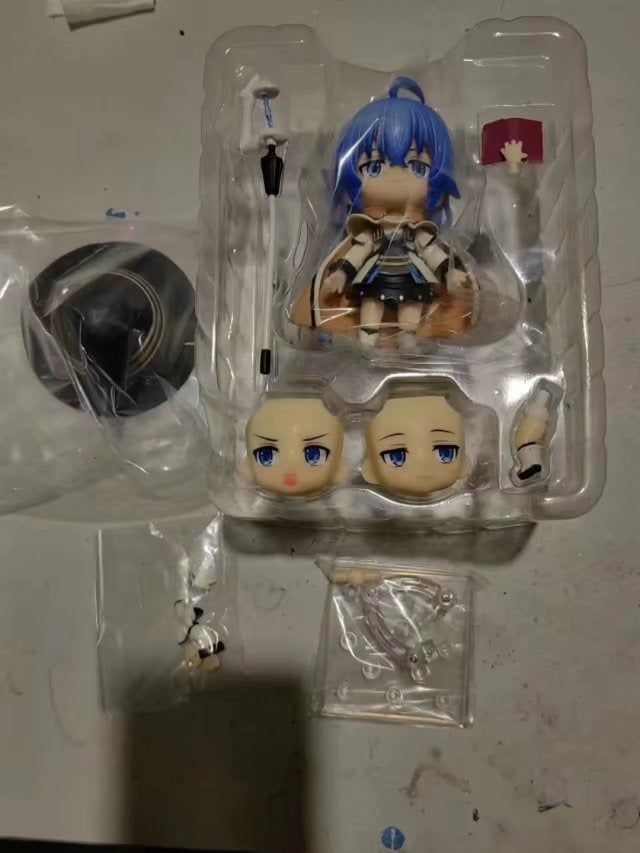 Anime Character Figure With Interchangeable Face Parts