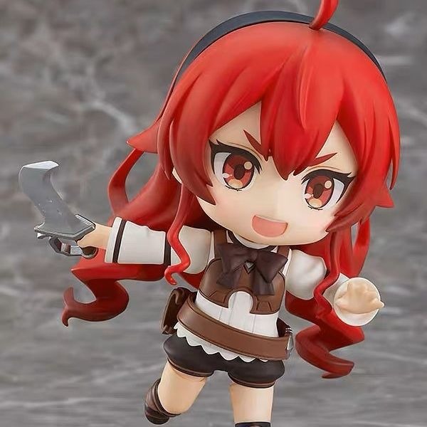 Anime Character Figure With Interchangeable Face Parts
