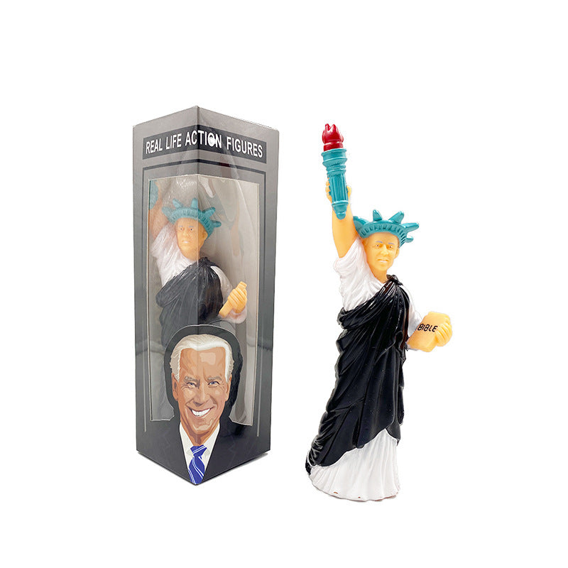 Joe Biden PVC Figure Funny Political Desk Decoration