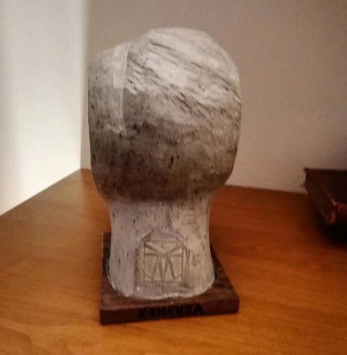 Johnny Resin Bookshelf Sculpture Decor Conversation Piece