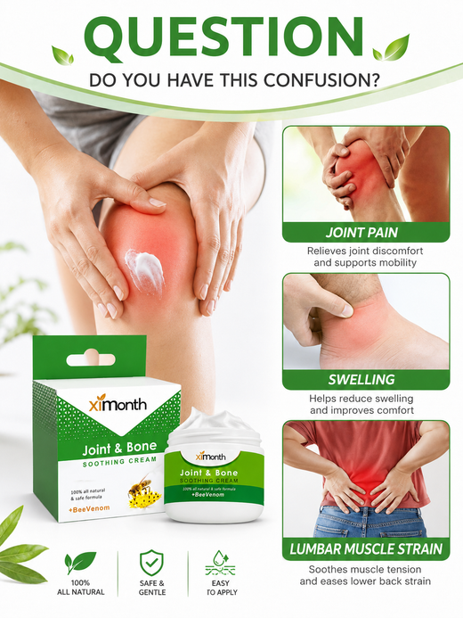 Joint Care Cream with Bee Venom — Natural Pain Relief