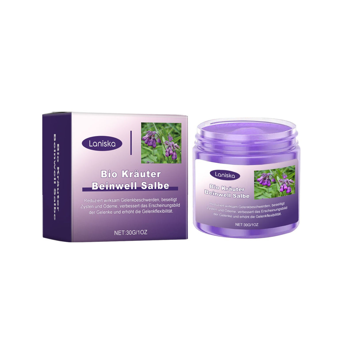 Herbal Joint Cream for Sore Knees and Stiff Joints