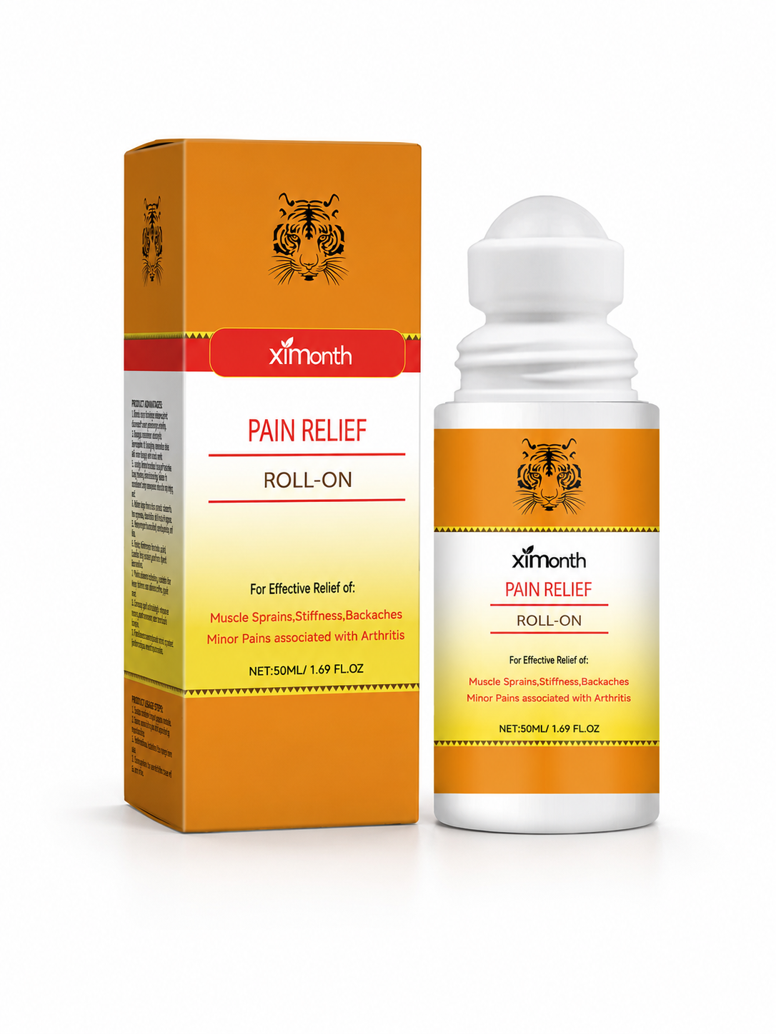Joint Care Cream Roll-On — Warming Relief for Stiff Joints