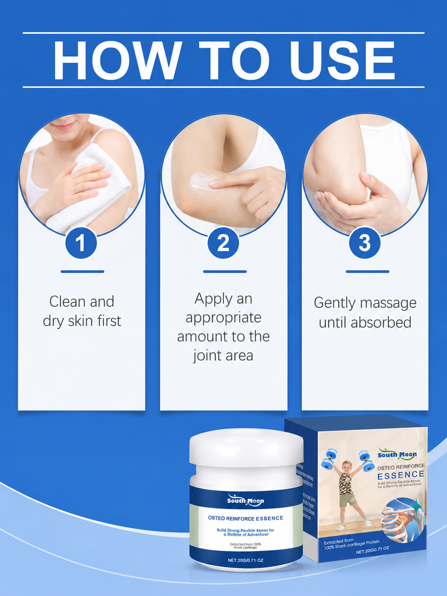 Shark Cartilage Joint Support — Strengthen Bones & Relieve