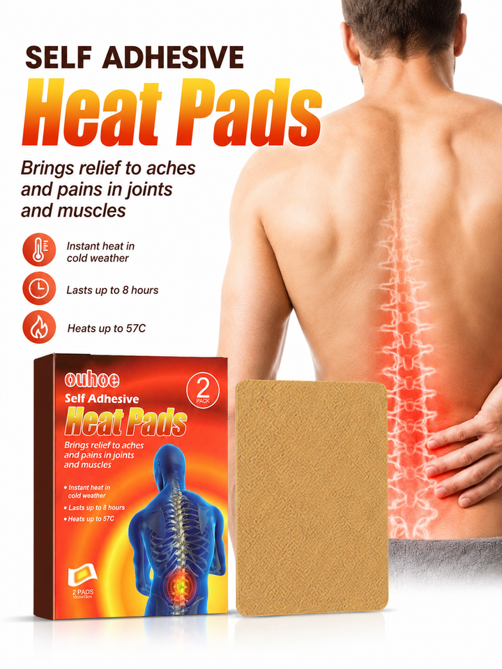 Joint Pain Fever Patch – 8‑Hour Heat Therapy for Neck & Back Pain