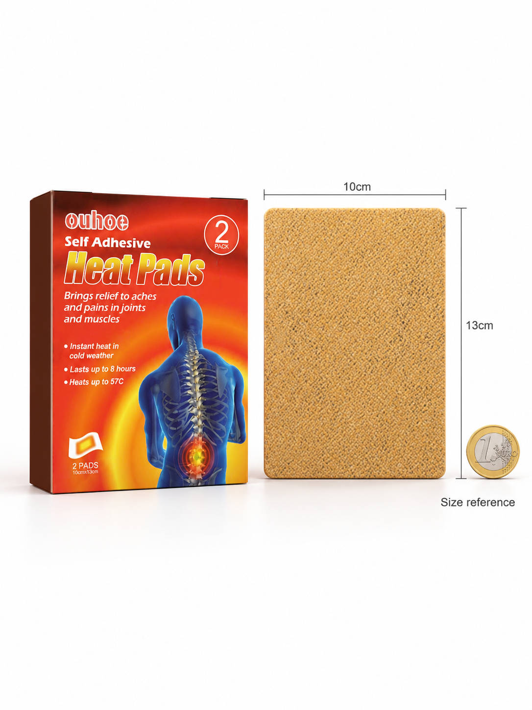 Joint Pain Fever Patch – 8‑Hour Heat Therapy for Neck & Back Pain
