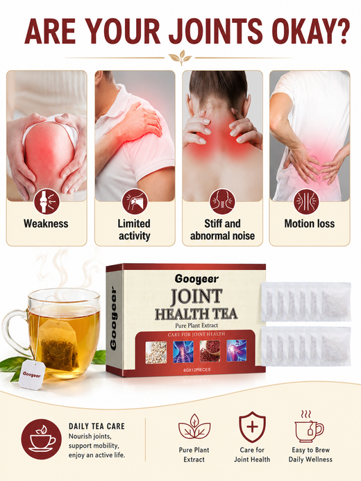 Joint Care Tea — Natural Relief for Knees, Shoulders & Back