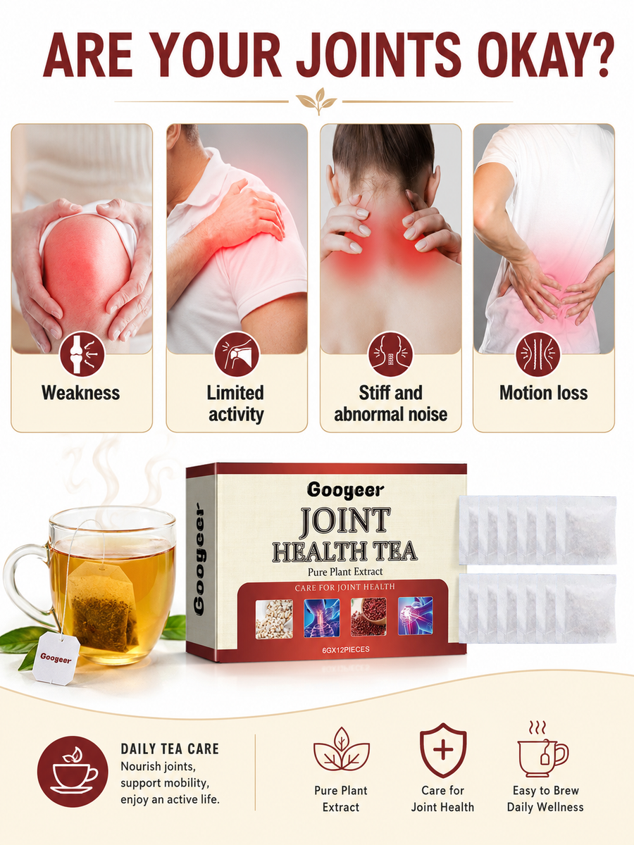 Joint Care Tea — Natural Relief for Knees, Shoulders & Back
