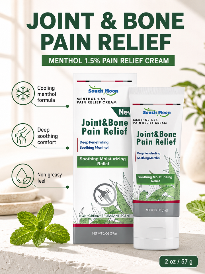 Joint & Bone Pain Relief Cream — Deep Penetrating Menthol 1.5%