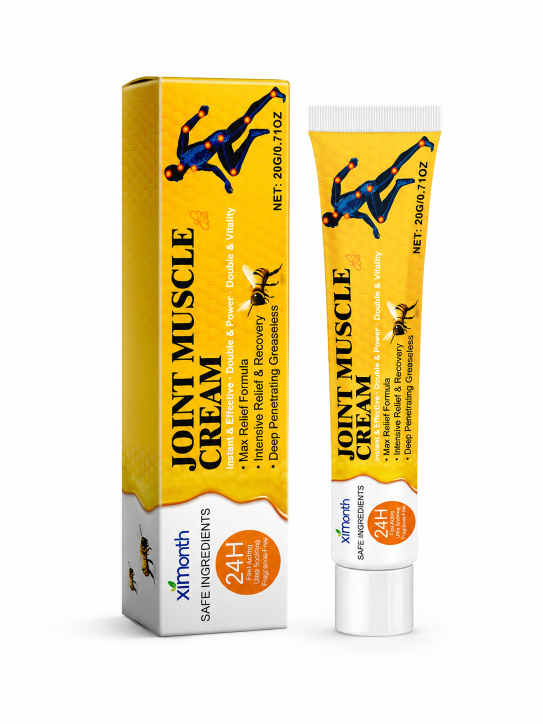 Joint Muscle Cream - Deep Relief for Aching Joints & Sore