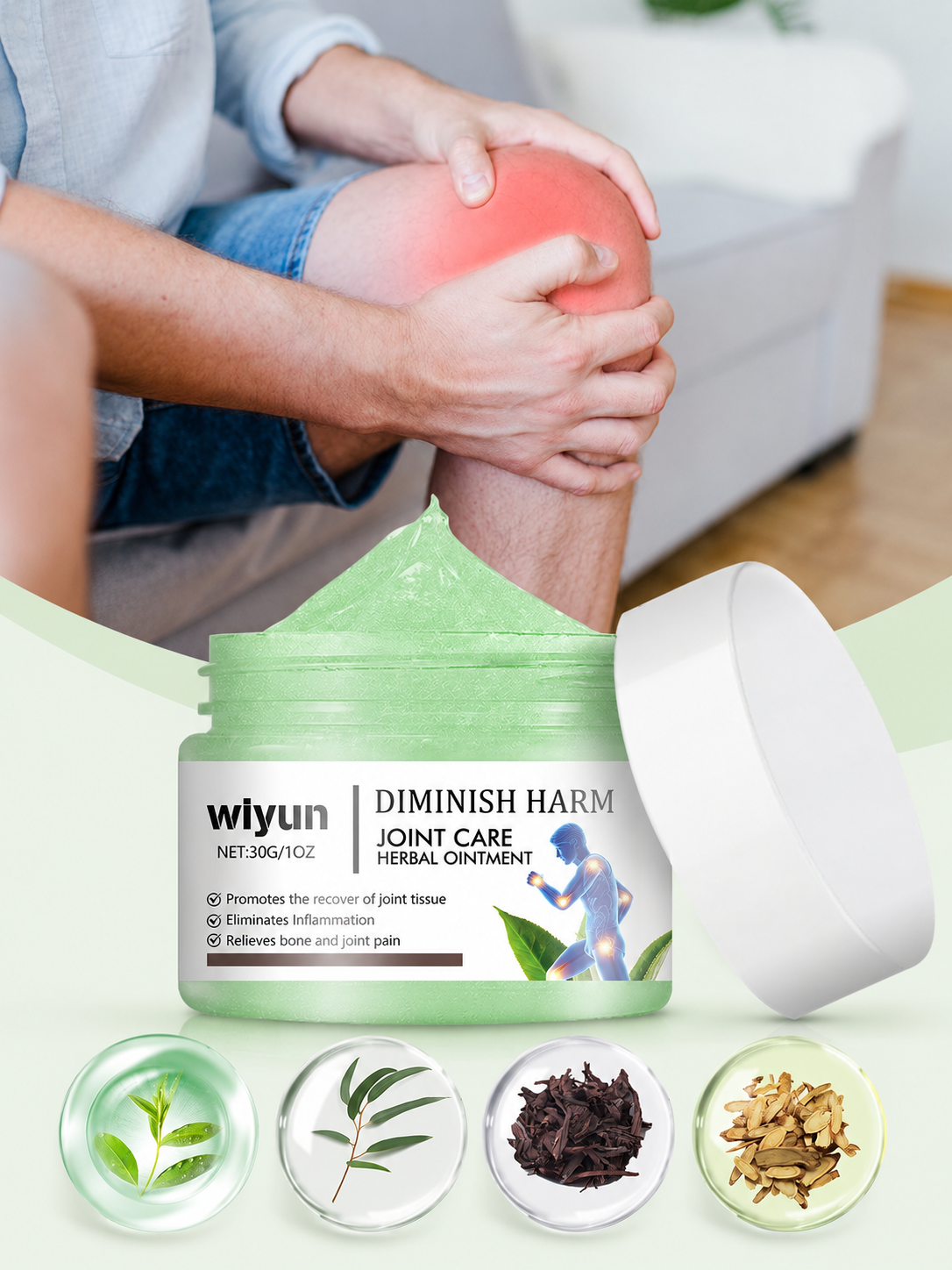 Joint Pain Care Cream — Deep Relief for Knees & Elbows