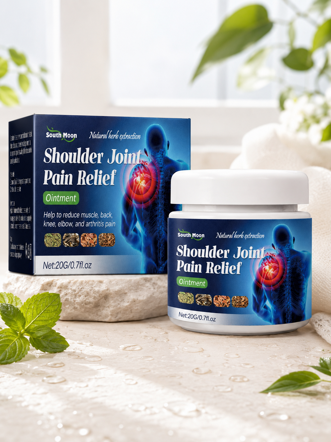 Joint Pain Cream — Natural Herb Relief for Shoulders, Knees