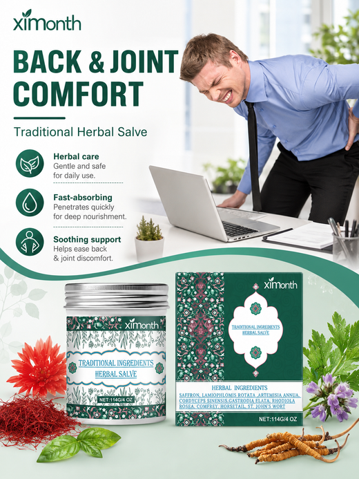 Joint Plant Cream: Herbal Knee & Skin Salve for Soothing