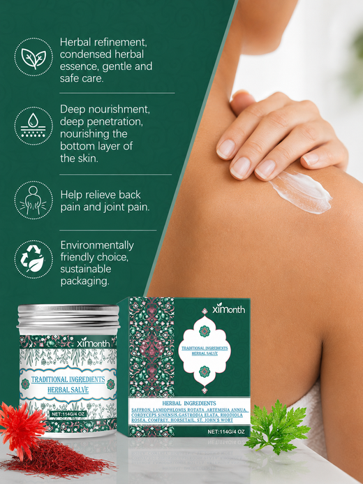 Joint Plant Cream: Herbal Knee & Skin Salve for Soothing