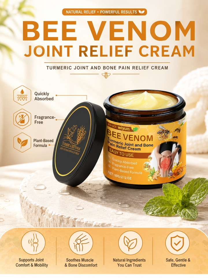 Joint Pain Relief Cream — Fast‑Absorbing Plant‑Based Formula