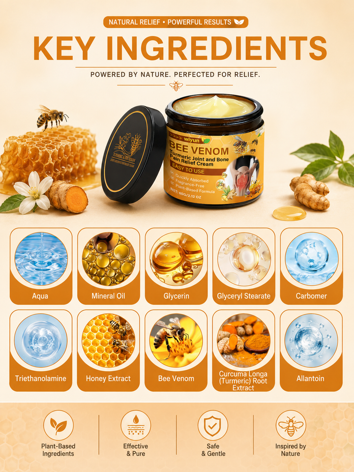 Joint Pain Relief Cream — Fast‑Absorbing Plant‑Based Formula