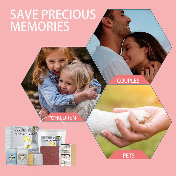 3D Hand Casting Kit for Detailed Lifelong Keepsakes