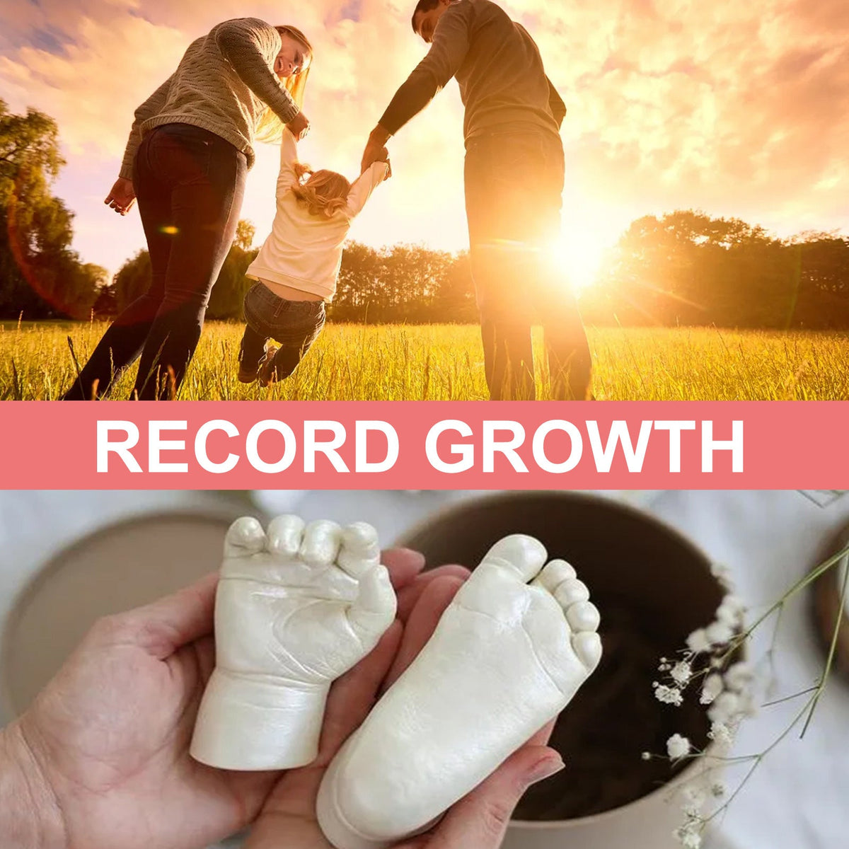 3D Hand Casting Kit for Detailed Lifelong Keepsakes