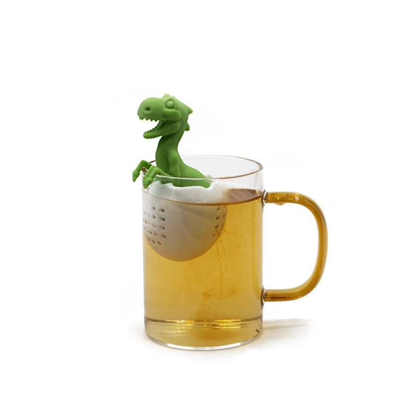 T-Rex Tea Infuser for Mugs: Playful Loose Leaf Brewing