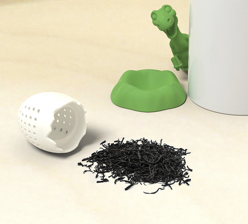 T-Rex Tea Infuser for Mugs: Playful Loose Leaf Brewing