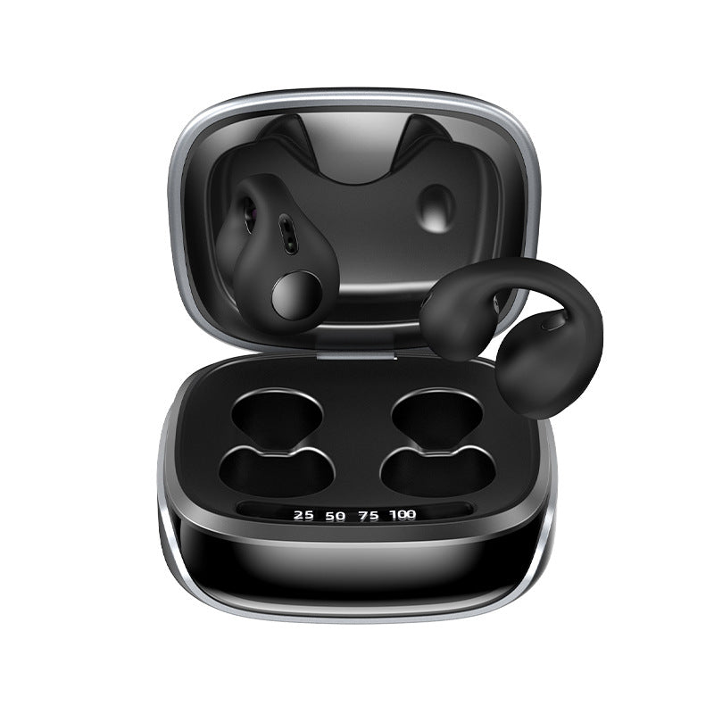 Clip-On Open-Ear Bluetooth Earphones for Commuters
