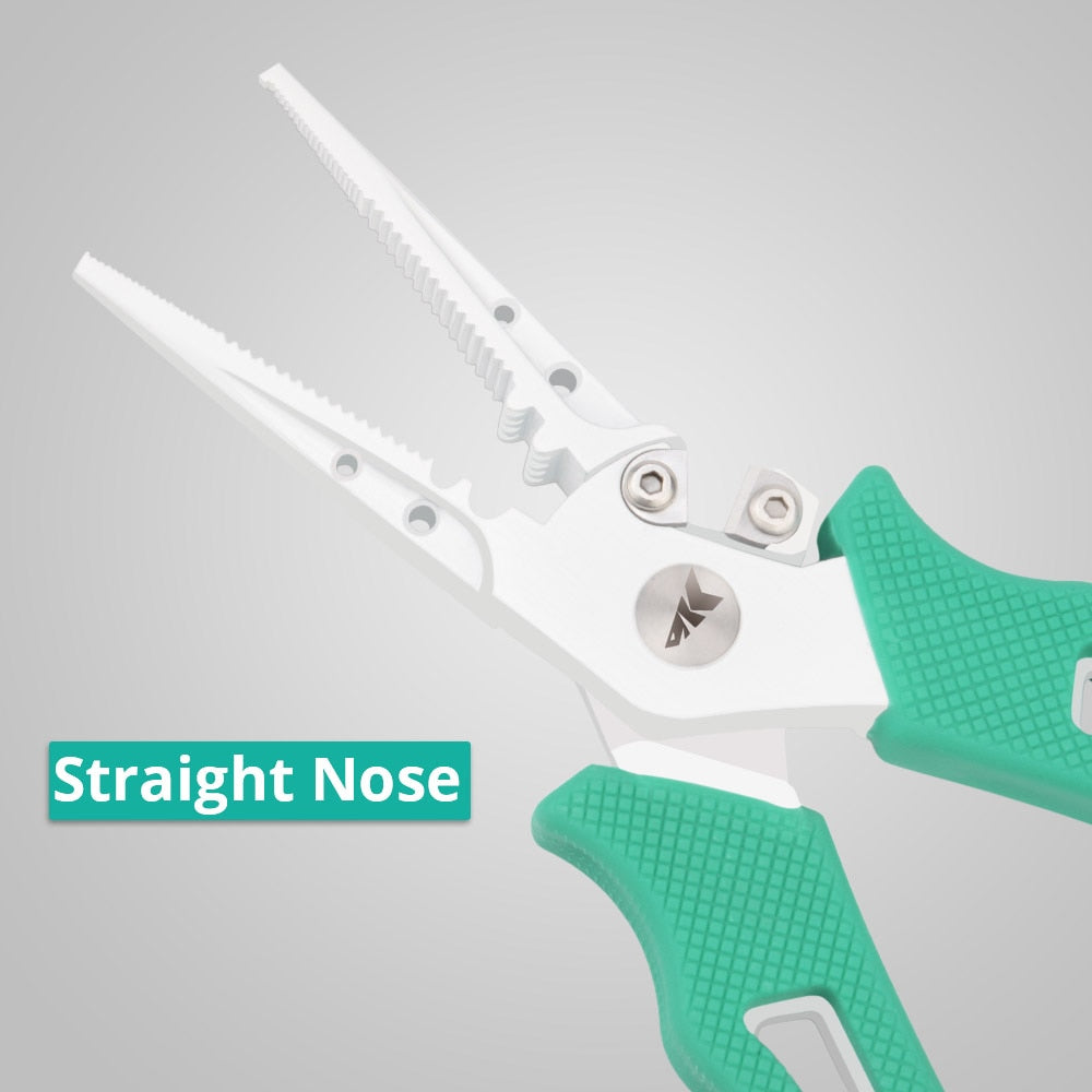 Fishing Pliers with Split-Nose Hook Removal Tool for Anglers