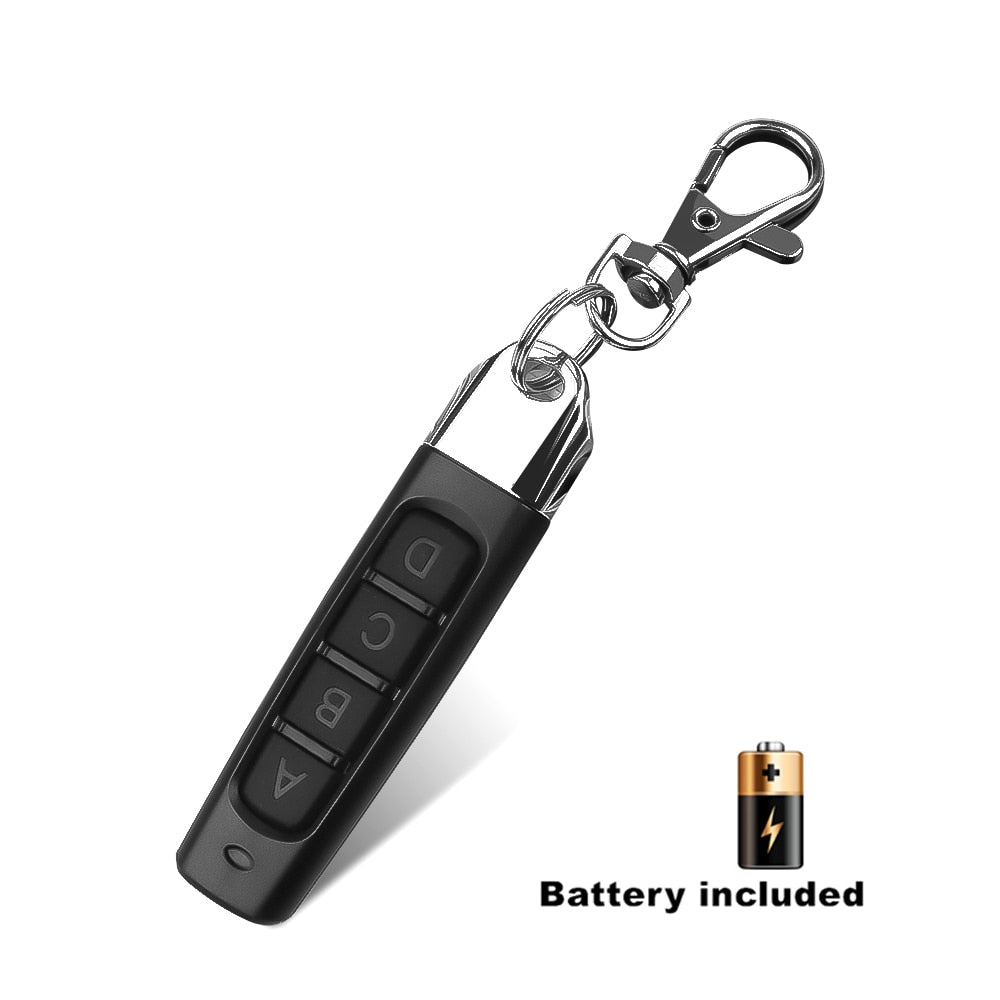 433MHz 4-Channel Garage Gate Remote with Code Cloning