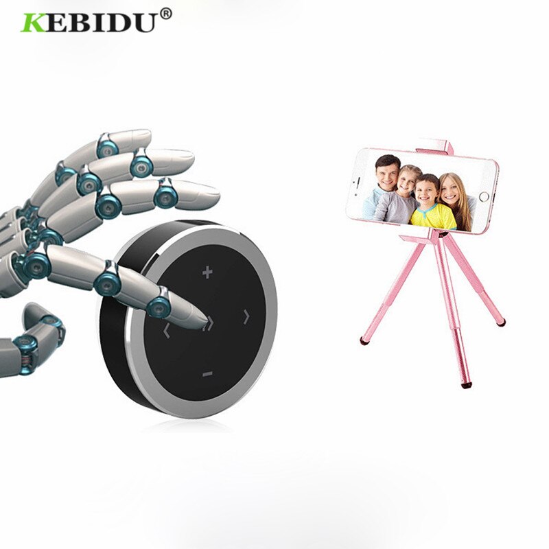 Wireless Bluetooth Steering Wheel Music Remote Control