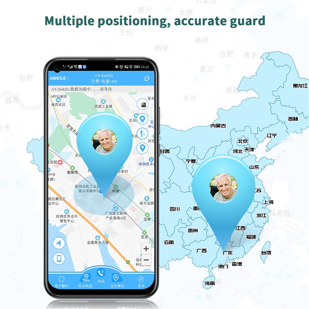 Mini GPS Tracker with 3–5 Day Battery & Safety Alerts