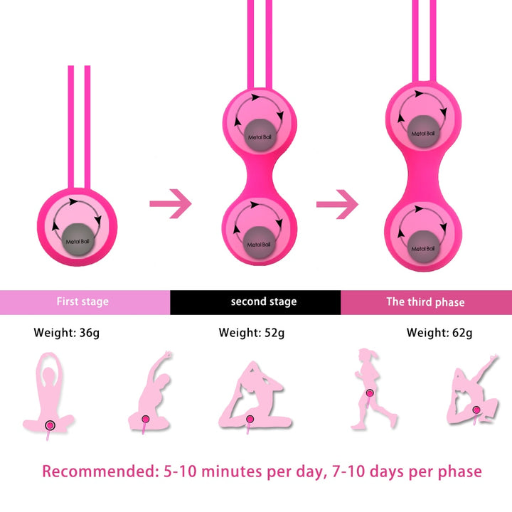 Kegel Balls for Pelvic Floor Strength & Intimate Wellness
