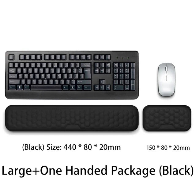 Ergonomic Wrist Rest Set for Keyboard and Mouse