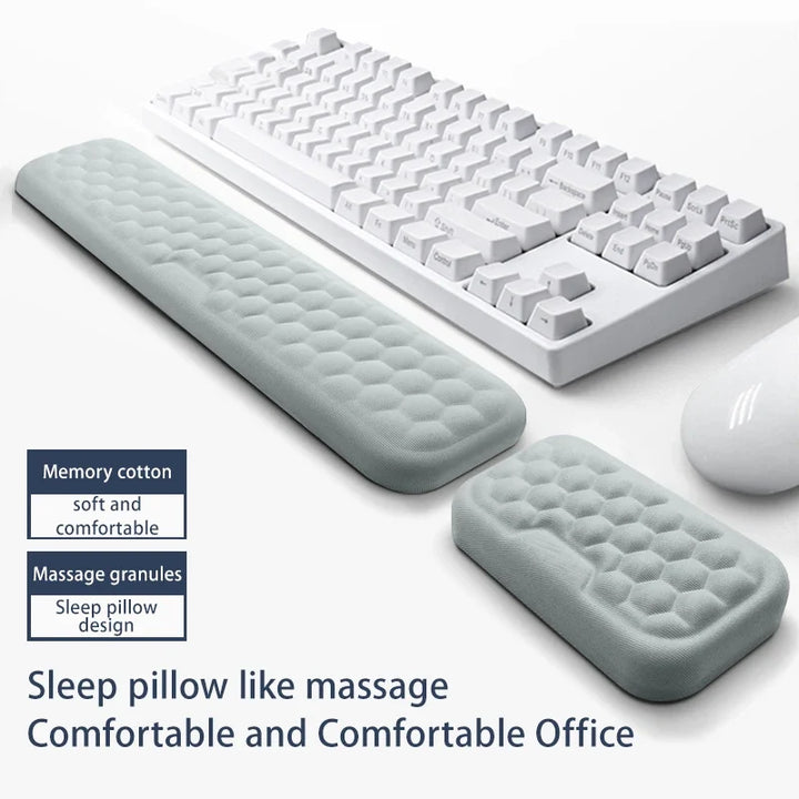 Ergonomic Wrist Rest Set for Keyboard and Mouse
