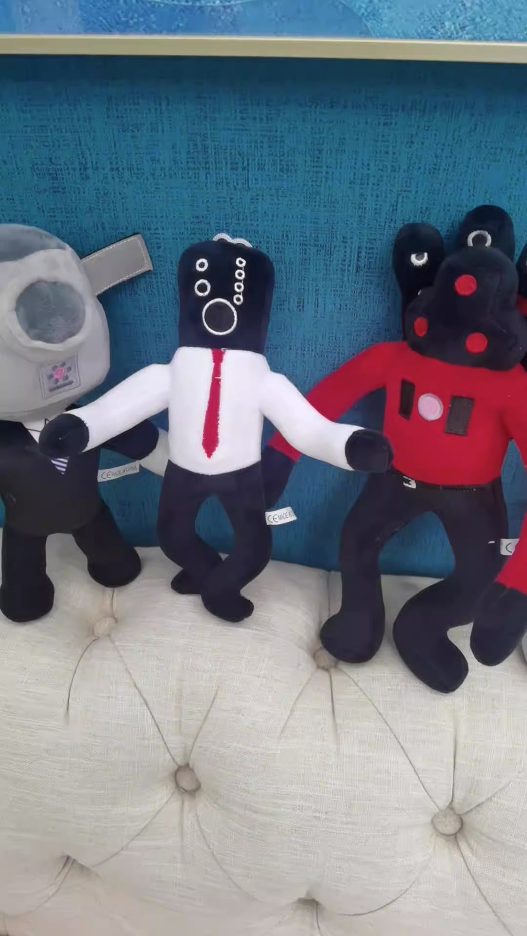 Quirky Character Plush Toy for Playful Room Decor