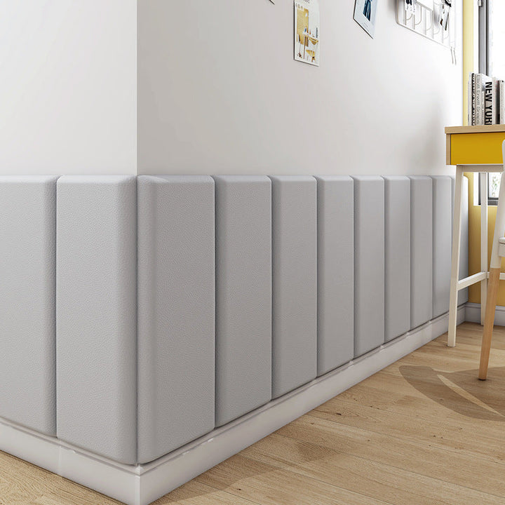 Kids' 3D Wall Safety Panels: Soft 10mm Bump Protection