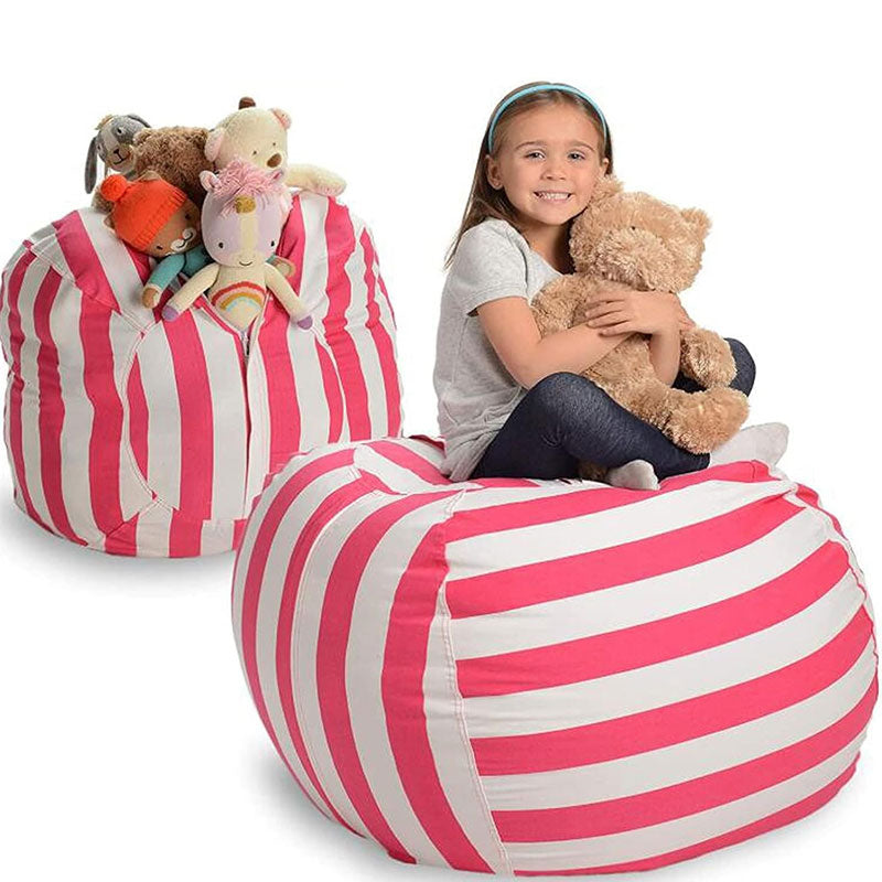 Kids Beanbag Chair & Plush Toy Set for Cozy Play