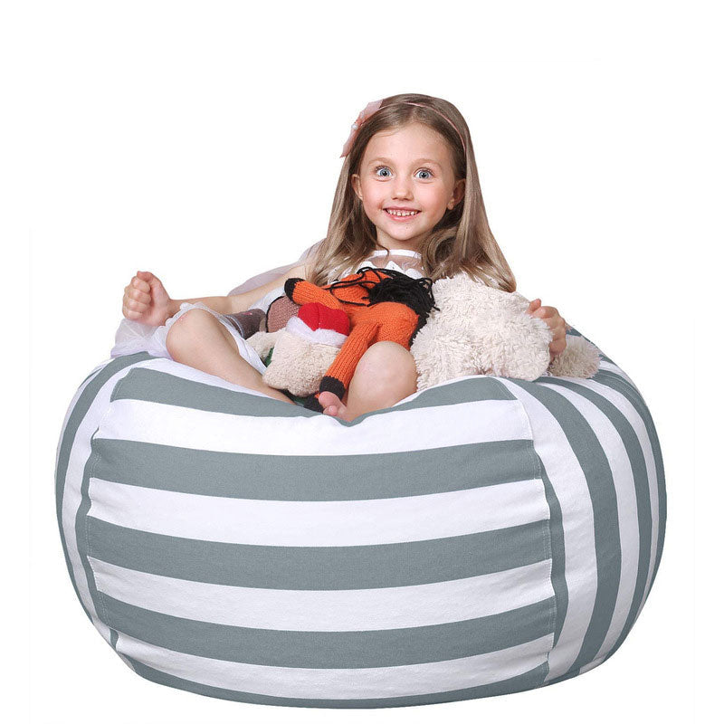 Kids Beanbag Chair & Plush Toy Set for Cozy Play