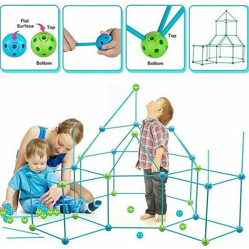 Kids Fort Building Kit for Screen-Free Creative Play