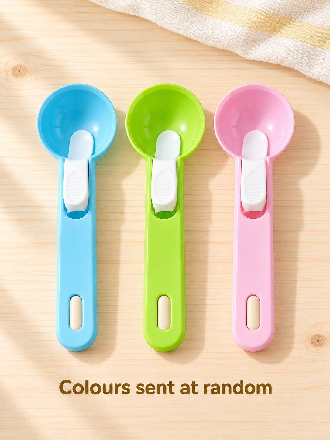 Kids' Plastic Ice Cream Scoop and Melon Baller Tool