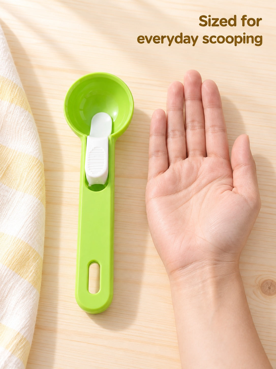 Kids' Plastic Ice Cream Scoop and Melon Baller Tool