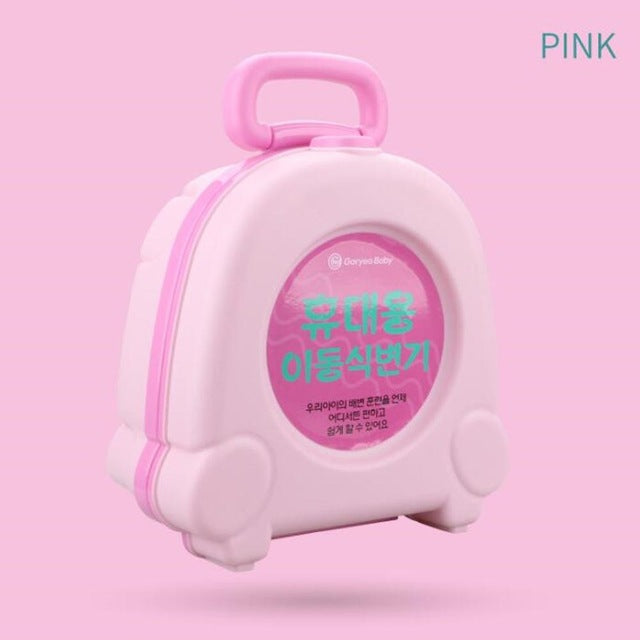 Kids Travel Potty: Foldable Emergency Toilet for Trips
