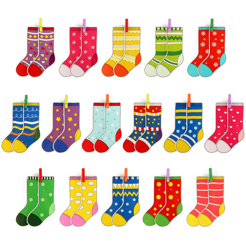 Pattern Matching Game for Kindergarten Fine-Motor Play
