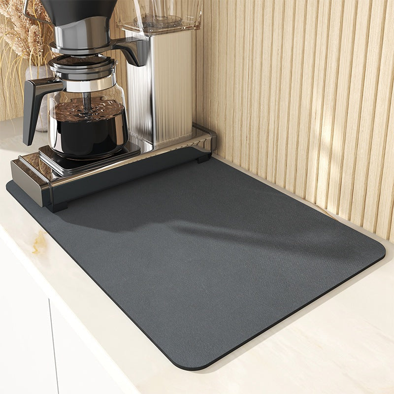 Kitchen Countertop Drying Mat for Spill-Free Prep