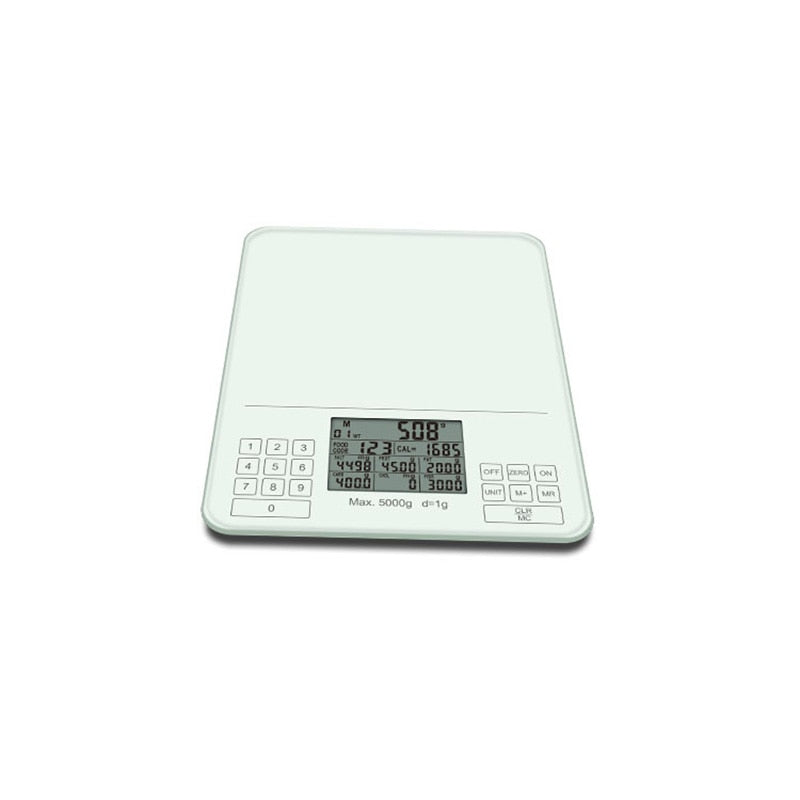 Nutrition Kitchen Scale with Food Calorie Lookup
