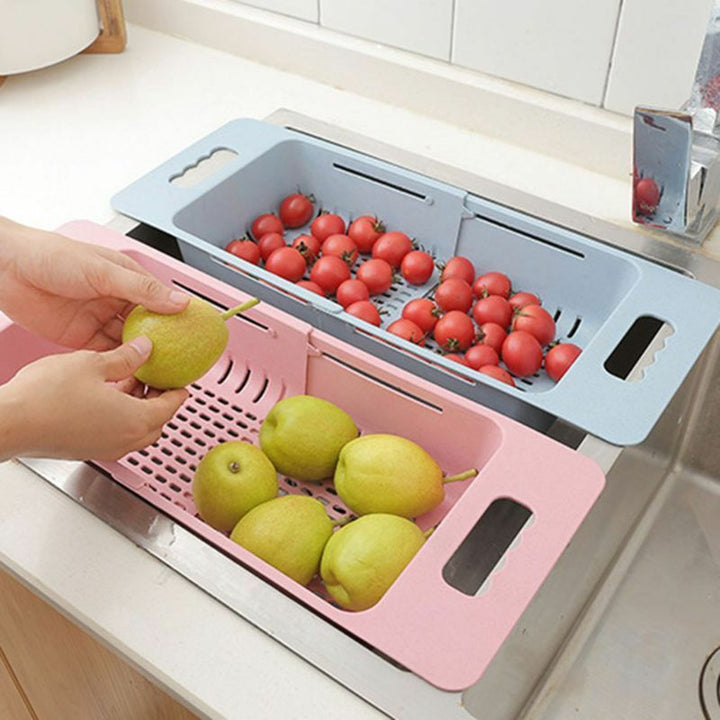Expandable Dish Drainer Rack for Small Kitchen Sinks