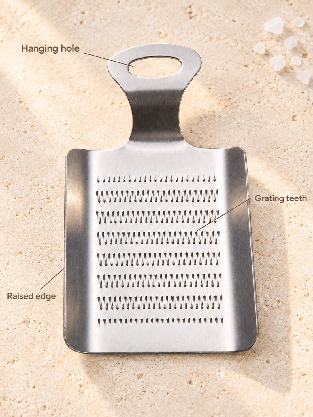 Garlic and Ginger Grater: Stainless Steel Fine Paste Tool
