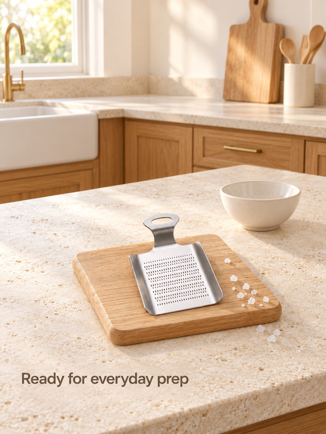 Garlic and Ginger Grater: Stainless Steel Fine Paste Tool