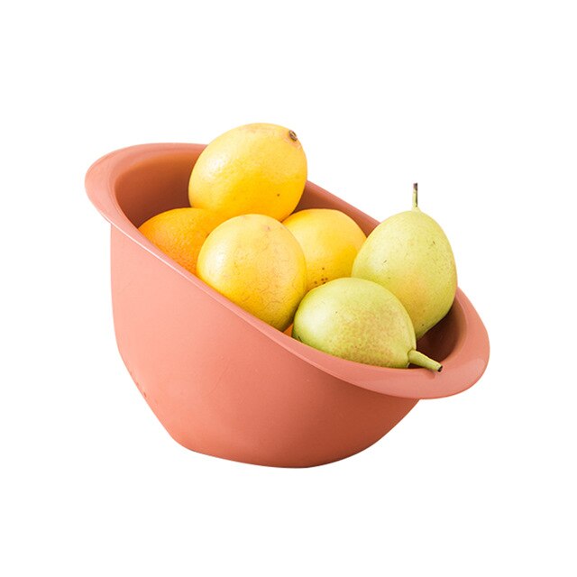 Tilted Rice Washing Drain Basket for Kitchen Sink